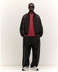 Bershka - Technical baggy Trousers - Lyst