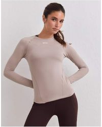 Aim'n - Dark Clay Soft Basic Long Sleeve - Lyst