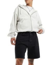 Weekday - Space Relaxed Fit Denim Shorts - Lyst