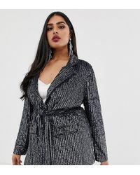 ASOS Verzierter Blazer - Blau