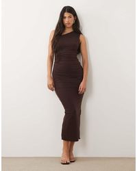 TFNC London - Slinky One Shoulder Draped Maxi Dress - Lyst