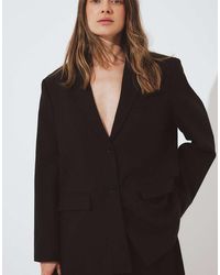 NA-KD - Oversized Open Back Blazer - Lyst