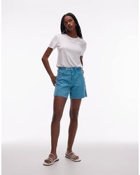 TOPSHOP - Denim Editor Short - Lyst