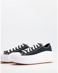 Converse - Chuck taylor all star move ox - sneakers nere - Lyst
