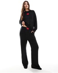 BOSS - Hugo Bodywear Co-ord Snoozie joggers Teddy Fleece - Lyst