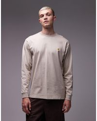 Carhartt - – chase – langärmliges shirt - Lyst