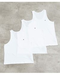 Tommy Hilfiger - Signature Essential 3 Pack Tank Top - Lyst