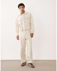 Farah - Archive Sambrano Reinforced Twill Denim Jeans - Lyst