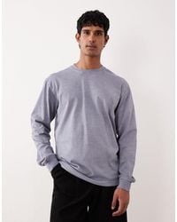 ARKET - Pure Cotton Jersey Oversized Fit Long Sleeve T-shirt - Lyst