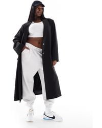 ASOS - Asos design curve – eleganter, einreihiger dad-mantel - Lyst