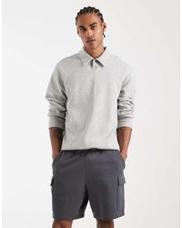 New Look - Cargo Jersey Shorts - Lyst