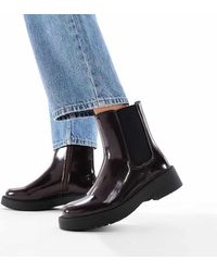 schuh - Amia Wide Fit Chunky Chelsea Boot - Lyst