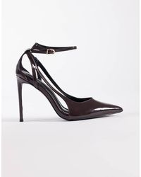 Public Desire - Allegedly Pointed Toe Heeled Pumps - Lyst