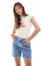 ASOS - – dad-jeans-shorts - Lyst