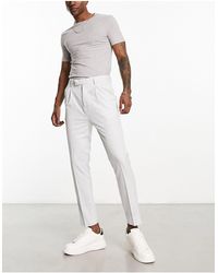 ASOS - Smart Tapered Trousers - Lyst