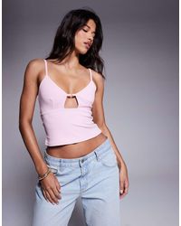 ASOS - Bust Cup Cami Top - Lyst