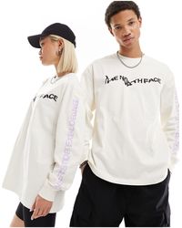 The North Face - Nse Graphic Chest Logo Long Sleeve T-shirts - Lyst