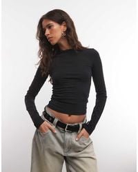 Collusion - Long Sleeve Fitted T-shirt - Lyst