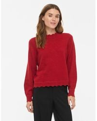 Vila - Knitted Pullover - Lyst