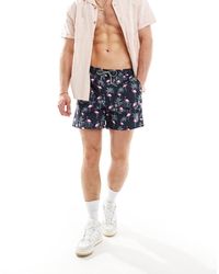 Jack & Jones - Zwemshort Met Flamingoprint - Lyst