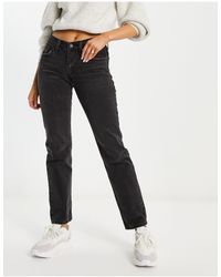 Levi's - – middy – jeans mit geradem bein und zierrissen - Lyst