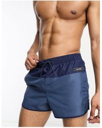 Calvin Klein - Core Solids Short Runner Swim Shorts - Lyst