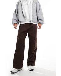 ADPT - Wide Fit Pull On Cargo Pants - Lyst