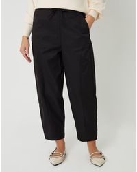 Threadbare - Curved Seam Barrel Leg Trousers - Lyst