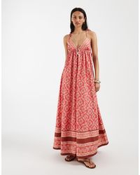 Free People - Sorrento Boho Maxi Dress - Lyst