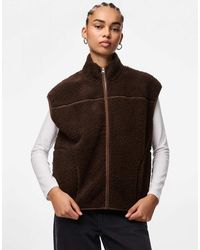 Pieces - Bodywarmer - Lyst