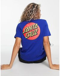 Santa Cruz – klassisches t-shirt - Blau