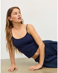 Stradivarius - – basic-tanktop - Lyst