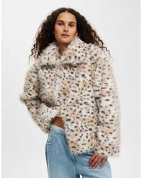 Cotton On - Mimi Faux Fur Jacket - Lyst
