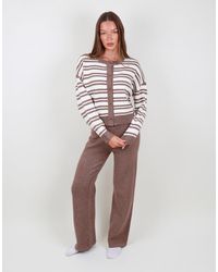 SIMMI - Fluffy Knit Trouser - Lyst