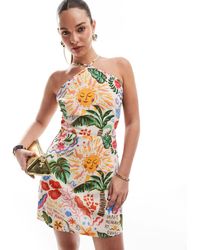 Vero Moda - Mini Halterjurk - Lyst