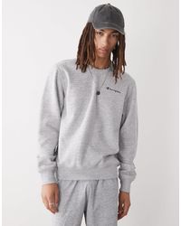 Champion - – sweatshirt mit rundhalsausschnitt - Lyst