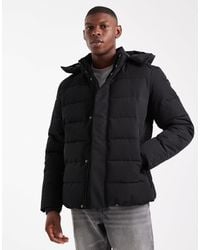 Only & Sons - Waterproof Hooded Puffer Coat - Lyst
