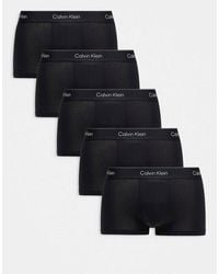 Calvin Klein - Icon Cotton Stretch 5 Pack Low Rise Trunk - Lyst