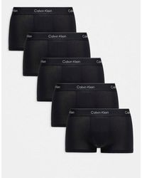 Calvin Klein - – icon cotton stretch – 5er-pack unterhosen - Lyst