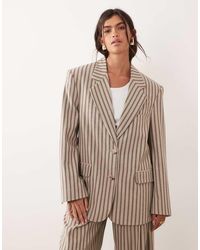 ARRANGE - Oversized Single Breasted Blazer - Lyst