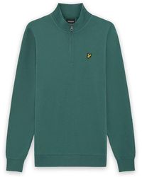 Lyle & Scott - Mid Layers Loopback Quarter Zip Sweat - Lyst