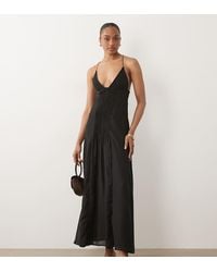 ASOS - Genie Lace Pleated Maxi Sundress - Lyst