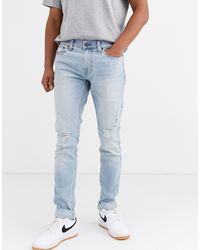 hollister mens distressed jeans
