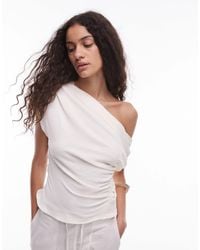 Mango - – gerafftes oberteil - Lyst