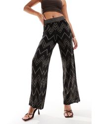 ONLY - Lightweight Chevron Trouser Co-ord - Lyst