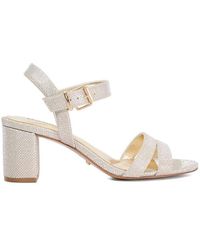 Dune - Wide Fit Wf Merisa Heeled Sandals - Lyst