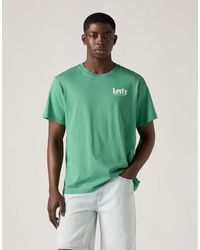 Levi's - Ruimvallend T-Shirt Van Katoen - Lyst