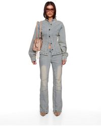 Missy Empire - Denim Flare - Lyst
