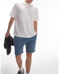 TOPMAN - – klassisch geschnittene shorts aus jersey - Lyst
