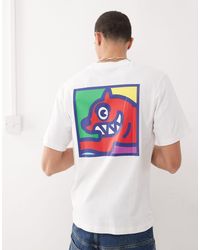 ICECREAM - T-Shirt Met Pop Art Hond-Print En Korte Mouwen - Lyst